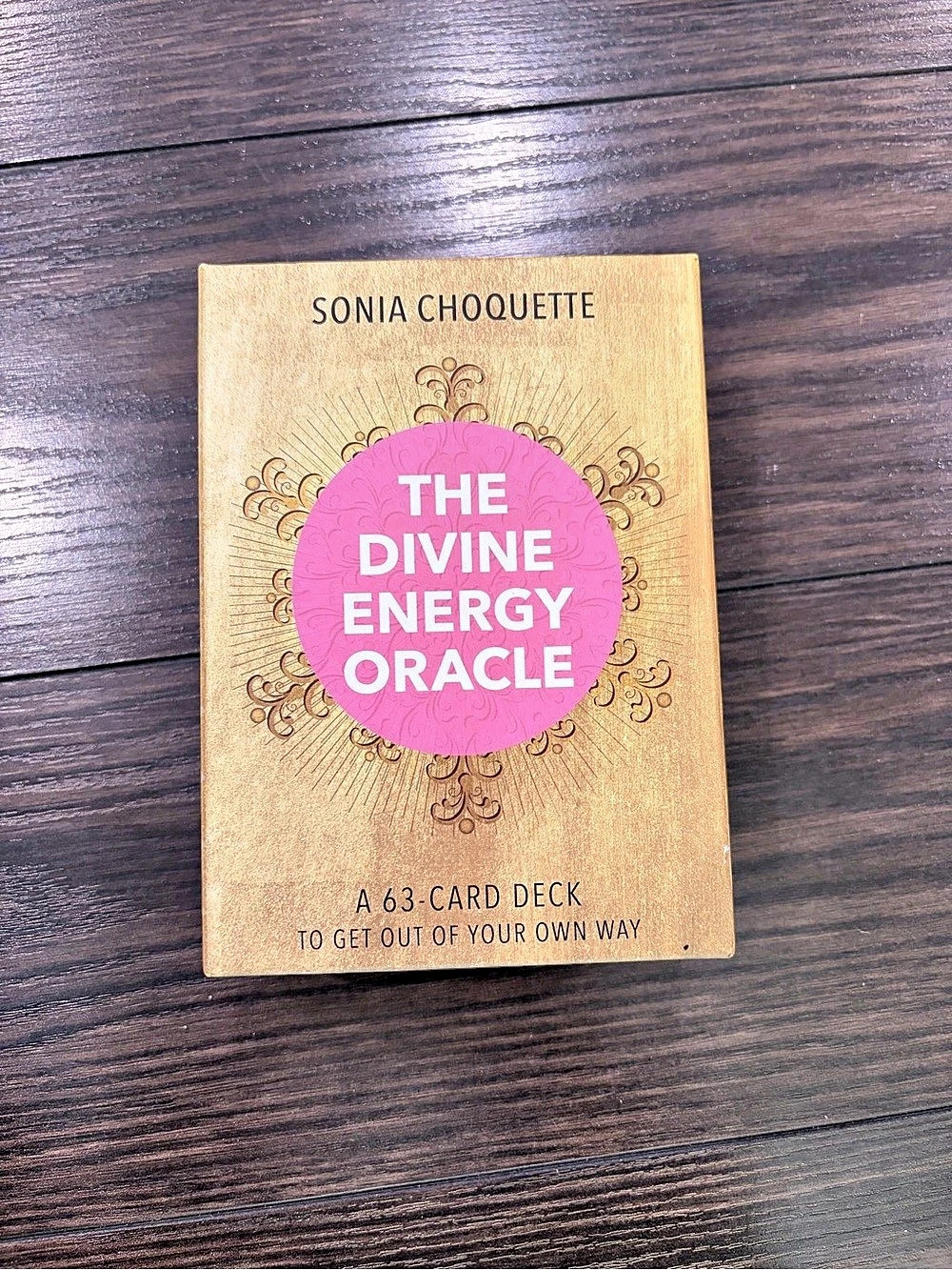 Sonia Choquette The Divine Energy Oracle 63-Card Oracle Deck Pink & Brown NWT